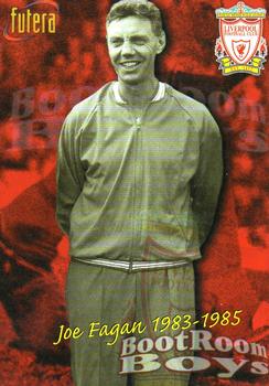 1998 Futera Liverpool #27 Joe Fagan Front