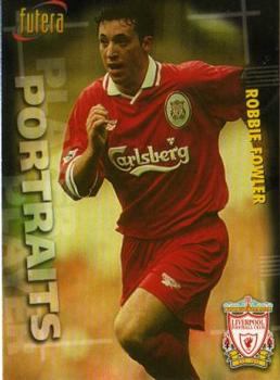 1998 Futera Liverpool #39 Robbie Fowler Front