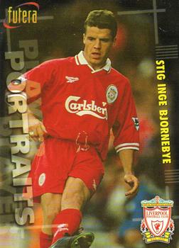 1998 Futera Liverpool #43 Stig Inge Bjornebye Front