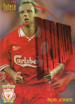 1998 Futera Liverpool #90 Rob Jones Front
