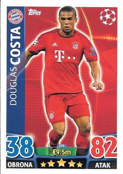 2015-16 Topps Match Attax UEFA Champions League Polish #173 Douglas Costa Front