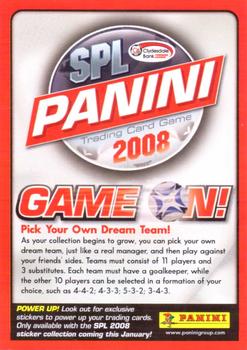 2008 Panini SPL #NNO How to Play the Game Front