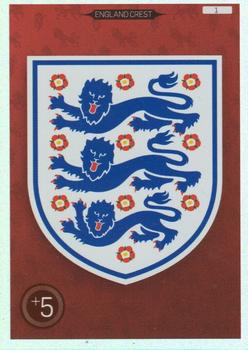 2016 Panini Adrenalyn XL England #1 England Crest Front