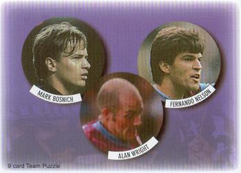 1998 Futera Aston Villa Fans Selection #2 Team Puzzle Front