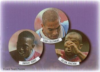 1998 Futera Aston Villa Fans Selection #5 Team Puzzle Front