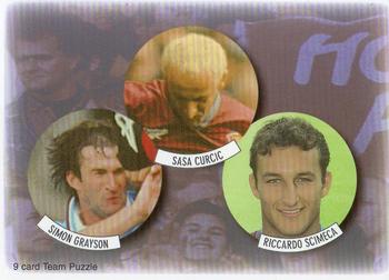 1998 Futera Aston Villa Fans Selection #9 Team Puzzle Front