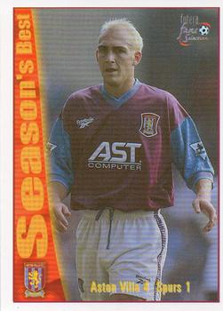 1998 Futera Aston Villa Fans Selection #51 Aston villa 4 Spurs 1 Front