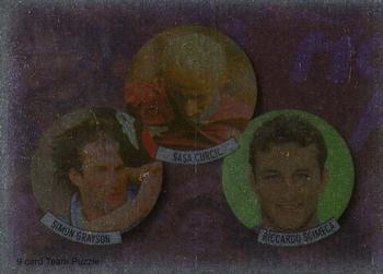 1998 Futera Aston Villa Fans Selection - Foil #9 Team Puzzle Front