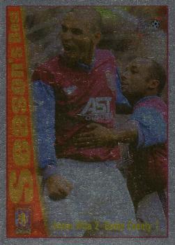 1998 Futera Aston Villa Fans Selection - Foil #42 Aston Villa 2 Derby County 1 Front