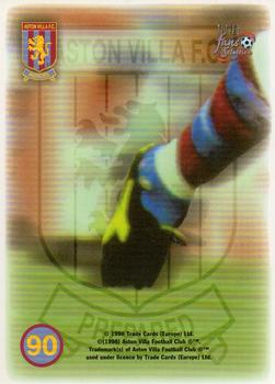 1998 Futera Aston Villa Fans Selection - Foil #90 Stadium Puzzle Back