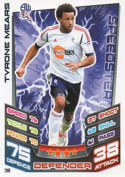 2012-13 Topps Match Attax Championship Edition #39 Tyrone Mears Front