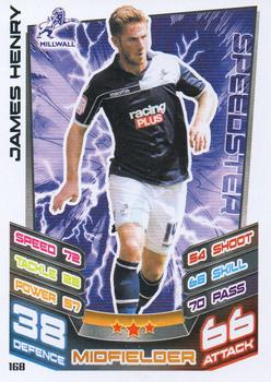 2012-13 Topps Match Attax Championship Edition #168 James Henry Front