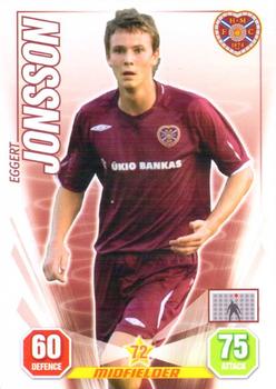2008-09 Panini Scottish Premier League Super Strikes #NNO Eggert Jonsson Front