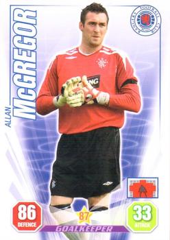 2008-09 Panini Scottish Premier League Super Strikes #NNO Allan McGregor Front