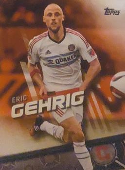 2016 Topps MLS - Orange #153 Eric Gehrig Front