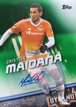 2016 Topps MLS - Base Autographs Green #89 Cristian Maidana Front