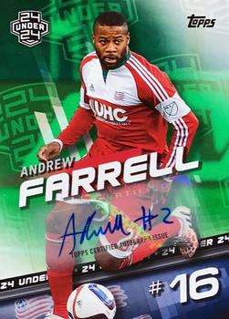 2016 Topps MLS - Base Autographs Green #172 Andrew Farrell Front