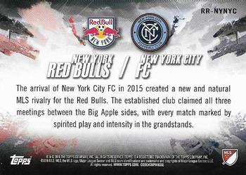 2016 Topps MLS - Rooted Rivalries #RR-NYNYC Dax McCarty / Kwadwo Poku Back