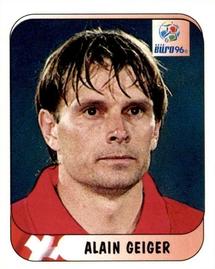 1996 Merlin's Euro 96 Stickers #37 Alain Geiger Front