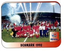 1996 Merlin's Euro 96 Stickers #262 Denmark 1992 Team Front