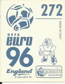 1996 Merlin's Euro 96 Stickers #272 Torben Piechnik Back