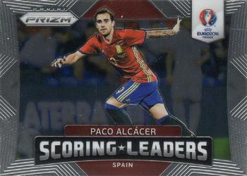 2016 Panini Prizm UEFA Euro - Scoring Leaders #4 Paco Alcacer Front
