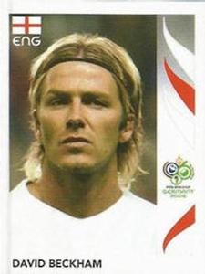 2006 Panini World Cup Stickers #103 David Beckham Front