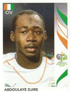 2006 Panini World Cup Stickers #197 Abdoulaye Djire Front