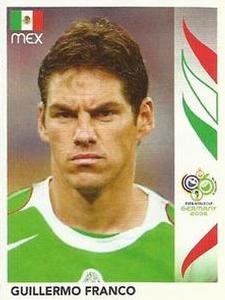 2006 Panini World Cup Stickers #252 Guillermo Franco Front