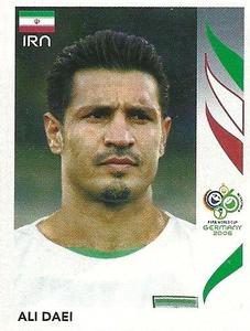 2006 Panini World Cup Stickers #278 Ali Daei Front