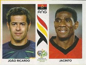 2006 Panini World Cup Stickers #303 Joao Ricardo Front