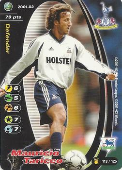 2001 Wizards Football Champions Premier League 2001-2002 Update #113 Mauricio Taricco Front