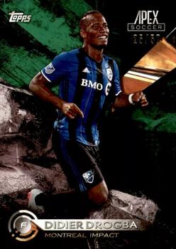 2016 Topps Apex MLS - Green #25 Didier Drogba Front