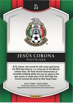 2016-17 Panini Select #23 Jesus Corona Back