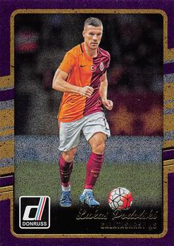 2016-17 Donruss - Purple #96 Lukas Podolski Front