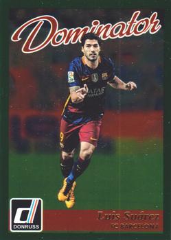 2016-17 Donruss - Dominators #35 Luis Suarez Front