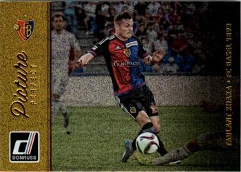 2016-17 Donruss - Picture Perfect Gold #24 Taulant Xhaka Front