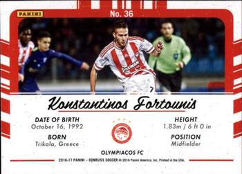 2016-17 Donruss - Picture Perfect Holographic #36 Konstantinos Fortounis Back