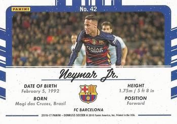 2016-17 Donruss - Picture Perfect Holographic #42 Neymar Jr. Back