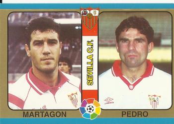 1995 Mundicromo Sport Futbol Total #48 Martagon / Pedro Front