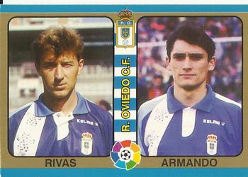 1995 Mundicromo Sport Futbol Total #75 Rivas / Armando Front