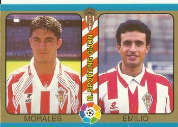 1995 Mundicromo Sport Futbol Total #125 Morales / Emilio Front