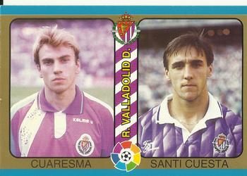 1995 Mundicromo Sport Futbol Total #146 Cuaresma / Santi Cuesta Front