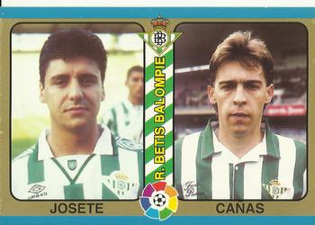 1995 Mundicromo Sport Futbol Total #167 Josete / Cañas Front