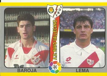 1995 Mundicromo Sport Futbol Total #182 Baroja / Lema Front