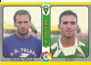 1995 Mundicromo Sport Futbol Total #199 Villalvilla / Tito Front