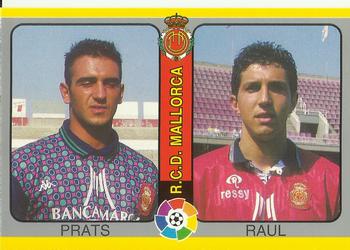 1995 Mundicromo Sport Futbol Total #205 Prats / Raul Front