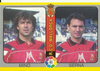 1995 Mundicromo Sport Futbol Total #206 Mino / Serna Front