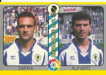 1995 Mundicromo Sport Futbol Total #221 Zafra / Alfaro Front