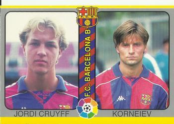 1995 Mundicromo Sport Futbol Total #227 Jordi Cruyff / Korneiev Front
